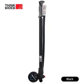 ThinkRider 포크 리어 서스펜션 충격 흡수 장치 산악 자전거용 게이지가 있는 휴대용 고압 300psi 공기 펌