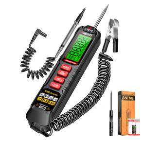 ANENG A3015 스마트 펜타입 멀티미터 NCV 비접촉 전압 감지 4000카운트 AC/DC 전압 저항 측정 전기 점검용 디지털 테스터기