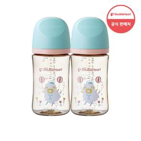 더블하트 모유실감 3세대 트윈팩 240ml 블루밍가든
