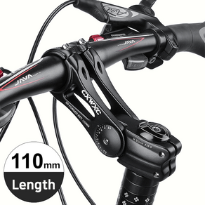 CXWXC 자전거 핸들바 각도조절 스템 31.8mm 90~145mm