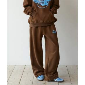 그린버터 Butter Wing Fluff Sweat Pants (Brown)