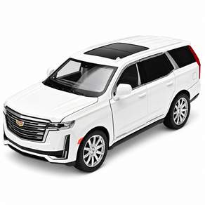 다이캐스트 1:24 캐딜락 에스컬레이드 5세대 SUV 합금 풀백 자동차 모형