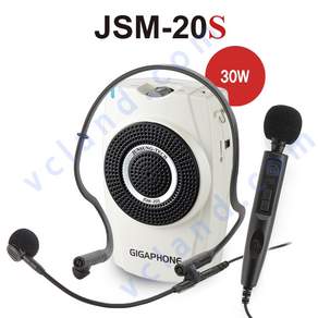 준성테크 기가폰 JSM-20S 강의용마이크 수업용마이크 선생님마이크 학교 학원 교실 가이드 야외 해설사 다양한 옵션 가능