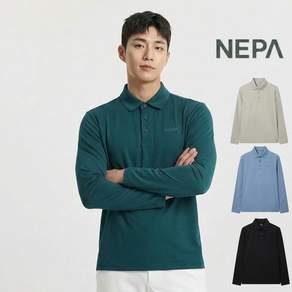 네파 남성 코나두 긴팔 카라티셔츠 기능성 폴로티 간절기 데일리 7L55220