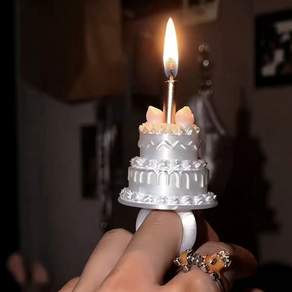 skansol 생일파티 생일케이크 반지 촛불 반지