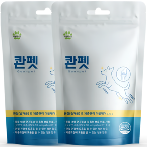 콴펫 강아지 관절 종합영양제 슬개골 체중관리 유산균