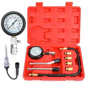 BETOOLL 9개 압축 시험기 및 스파크 플러그 - 300PSI 자동차 오토바이 엔진 실린더 게이지 자동차용 공구 Updated