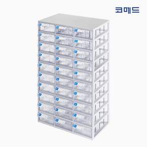 코메드 CMD-500-10 멀티박스 30칸 투명서랍장