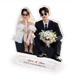 등신대 아크릴 굿즈 결혼식 웨딩 굿즈 아기 반려동물 연예인 스탠드 액자