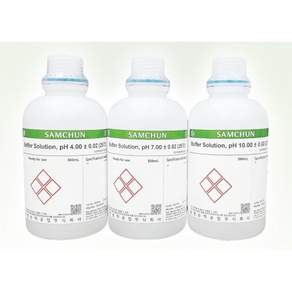 pH 교정용액 pH4 pH7 pH10 버퍼용액 pH표준용액 pH Meter Calibration