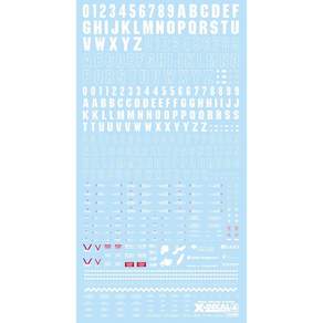 웨이브 Wave 옵션 시스템 시리즈 X 데칼 4 화이트 프라모델 디테일업 파츠