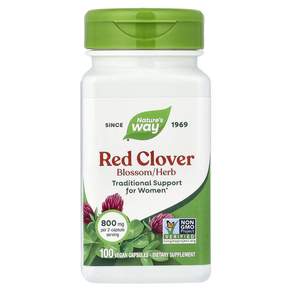 Nature's Way 붉은 토끼풀 베지 캡슐 100정(캡슐 1정당 400mg)