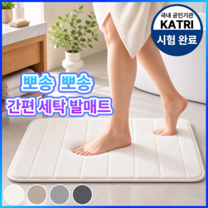 제이노브 뽀송한 빨아쓰는 극세사 욕실 발매트