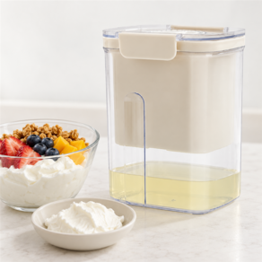 코지키친 750ml 유청분리기 요거트메이커 그릭요거트 만들기