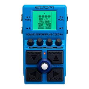 Zoom 줌 MS-70CDR+ 멀티스톰프 기타 이펙트 페달