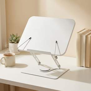 HOMEY NEST 높이조절 독서대 휴대용 투명 접이식 책받침 초등 코믈리 다용도 360도 회전 XZYEJ-01