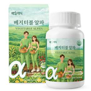 [본사공식] 매일채식 베지 터블 알파 CD 포 테리컷 채소
