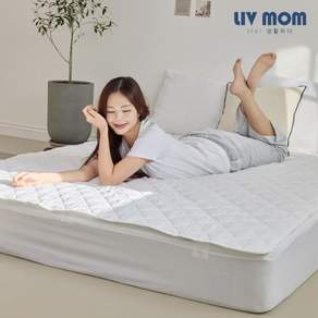 리브맘 데일리 프레쉬 누빔 고정밴드형 침대 패드