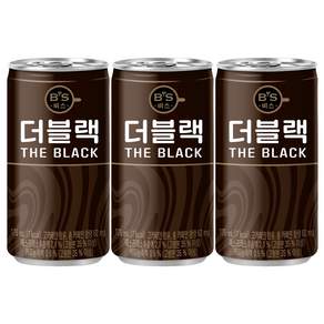 비스 더블랙 175ml x 30캔-3박스(90캔) 커피 업소용 음료