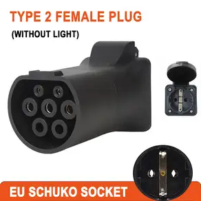 MGZS MG4 MG5 마블 R용 EV 자동차 방전 어댑터 V2L 타입 2 암-Schuko 범용 소켓 470Ω V2L 지원 필요