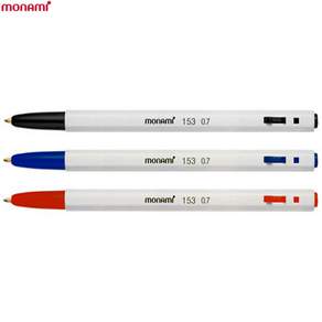 모나미 153 스틱 유성볼펜 0.7mm x 12p