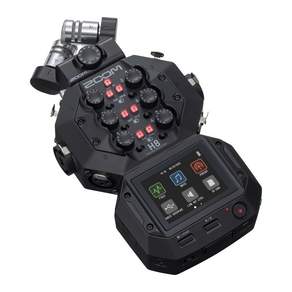 ZOOM H8 8 24bit 12 H 줌 핸디 레코더 채널 입력 다기능 트랙 마이크 캡슐 교환