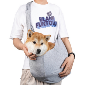 PSMK 강아지 포대기 슬링백 이동가방