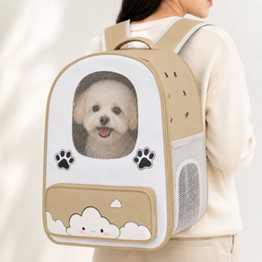 강아지 이동가방 백팩 반려동물 고양이 이동가방 통풍 휴대용