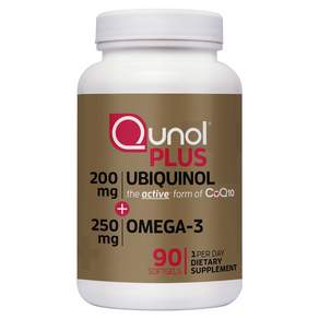 퀴놀 플러스 유비퀴놀 200mg + 오메가-3 250mg 소프트젤