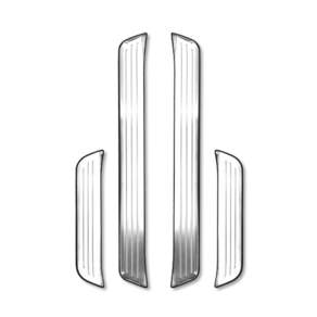 EV3 튜닝 도어스텝 스커프 커버 몰딩