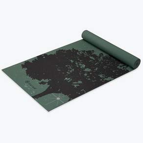가이암 요가 매트 4mm 미끄럼방지 필라테스 운동용 172.7cm x 61cm