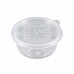 버디팩 PP 원형 용기 300ml (밥/국/반찬 전자렌지 사용 가능 일회용)