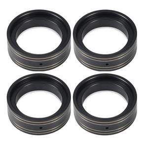 황동 휠 웨이트 비드락 클램프 링 35g/개 1/18 RC카 크롤러 TRX4M 디펜더 브론코 스톡 타이어 업그레이드 부품용