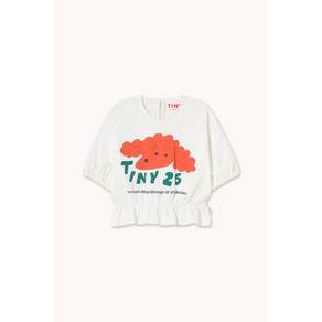 타이니코튼 26SS 아동 반팔 티셔츠 Red Dog Graphic Top SS26-051-104