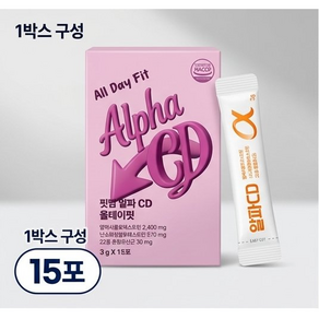 핏맘 고햠량 알파CD 알파시클로덱스트린 유산균 함유 HACCP 제조