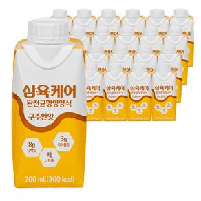 삼육케어 완전균형영양식 구수한맛