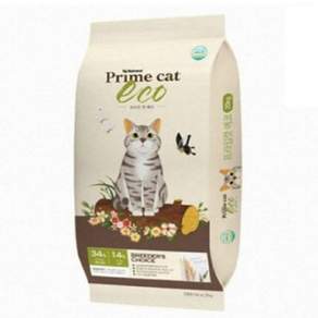 뉴트리나 프라임캣 에코20kg 1개 고양이사료 길고양이 대용량