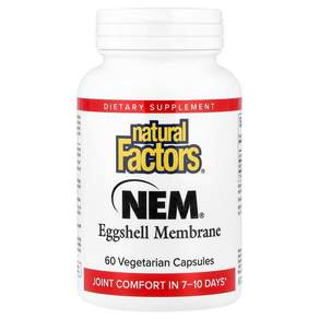 (내추럴팩터스)NEM 넴 네추럴 계란껍질 맴브레인 60정(조인트 건강)