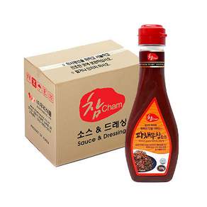 참 파채무침소스 320g 박스 12개 파채 양파절임 양념 소스