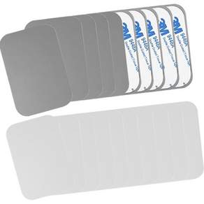 어반카 휴대폰 마그네틱 자석 접착식 스틸패치 사각 65 x 45 mm 10p
