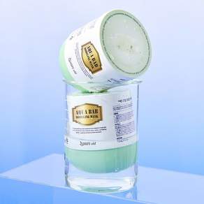 23yearsold 아쿠아밥 모델링 마스크 4회분 1제 50g x 4p + 2제 50g x 4p