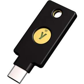 유비코 - 키 NFC 기본 호환성 다중 인증MFA USB-A 또는 NFC를 통해 연결 FIDO 인증