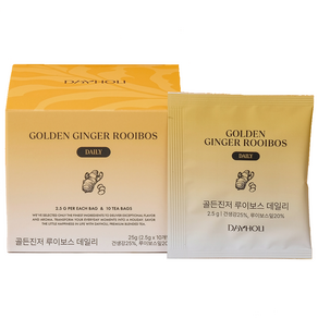 [데이홀리_생분해필터] 호박 유자 루이보스 생강 골든진저루이보스데일리