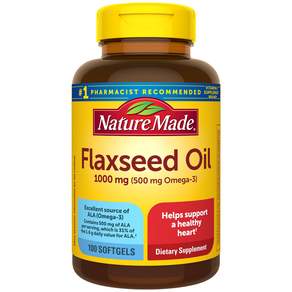 네이처메이드 플랙씨드 오일 1000mg 소프트젤