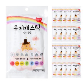 냥슬아치 무지개스틱 고양이 짜먹는 간식