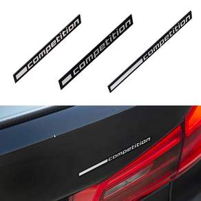 [주주파츠몰] BMW 호환 competition 레터링 배지 엠블럼 호환 용품