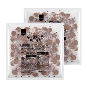 삼립 우리밀 미니약과 1kg+1kg 대용량 (개별포장) 전통과자 한과