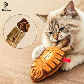 Quatma 고양이 마따따비 이갈이 생선 장난감