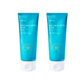 식물나라 저자극 산소수페이스앤바디 선크림 SPF50+ PA++++