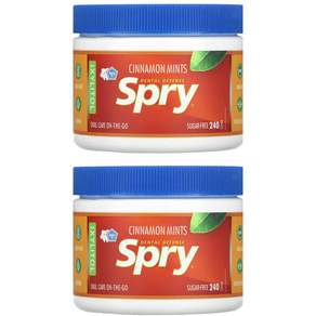 자일러 Spry 자일리톨 시나몬민트 캔디 240개입